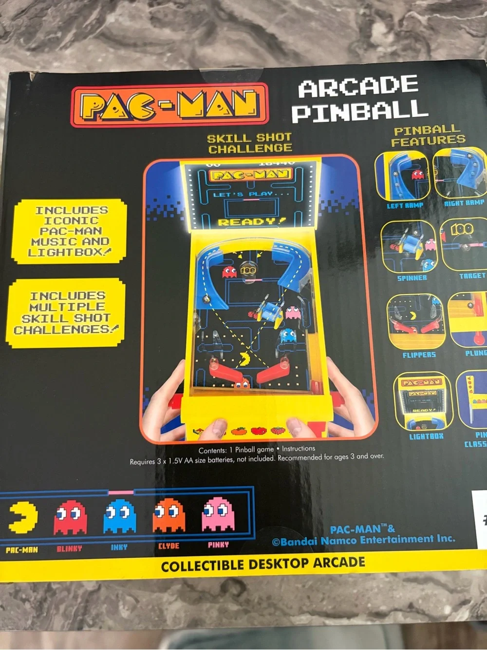 Yellow Arcade‎ Pinball Collectible Desktop Arcade